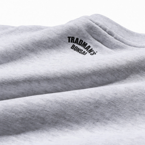 TRADMAN'S BONSAI SWEAT -ASH- 詳細画像